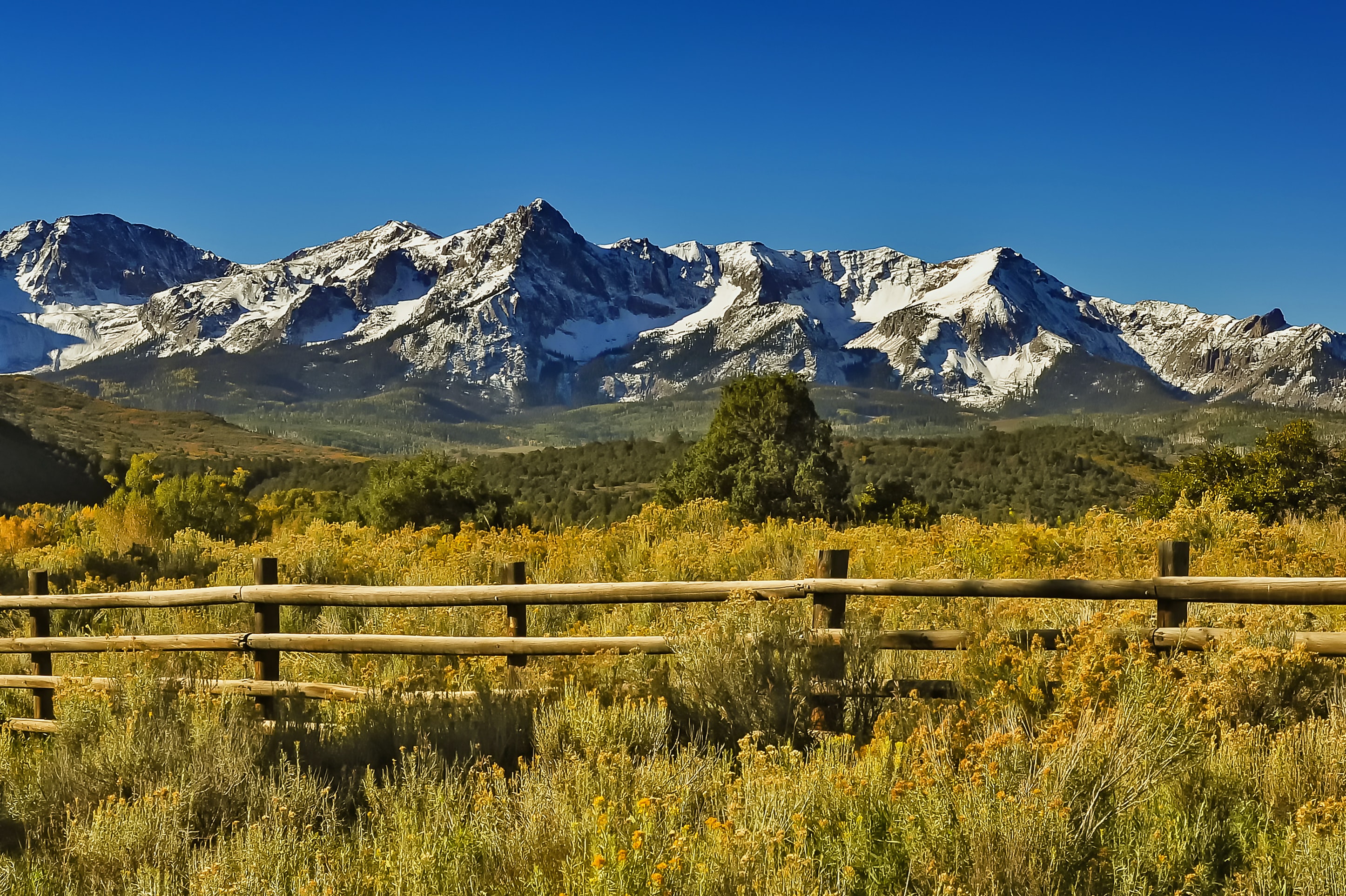 The San Juan Mountains are beautiful